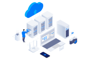 icon cloud server-ecocloud